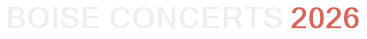 Boise Concerts 2026
